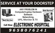 Electronic Hospital - Computer & TV Service Center @ 9658076241