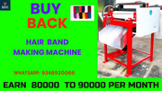 Hair rubber band making machine with buyback agreement, Call-9348920066